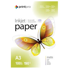 Fotopaber ColorWay PrintPro Matte, A3, 180 g/m, 100 lehte