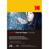 Fotopaber KODAK Fine Art, A4, 230 g/m, matt, 20 lehte