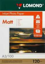 Fotopaber Lomond Photo Inkjet Paper Matte, A3, 120 g/m, 100 lehte