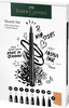 Joonistusplokk ja markerite komplekt Faber-Castell Pitt Artist Pen + visandiplokk 267102