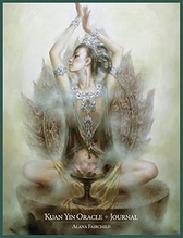 Märkmik Blue Angel Kuan Yin Oracle, 220 lehekülge, sinine