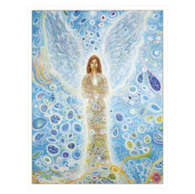 Märkmik Blue Angel Angels writing, healing and creativity