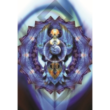 Märkmik Blue Angel Crystal Mandala Journal