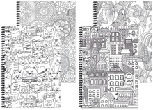 Märkmik Mandalas A5, 48 lehte, 70 gsm, spiraalköide