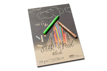 Joonistusplokk SMLT Art START A5, 20 lehte, 120 g/m, must