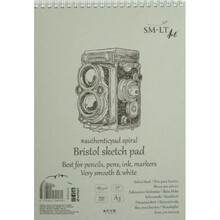 Joonistamisplokk Smiltainis Authentic A3, 185 g/m, 50 lehte