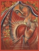 Märkmik Blue Angel Mother Mary Oracle Journal