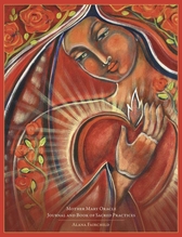 Märkmik Blue Angel Mother Mary Oracle Journal