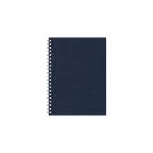 Kalender-märkmik Timer Kancleris, 140 x 184 mm, 224 lehte, tumesinine