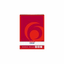 Spiraalplokk Herlitz 110734, A7, 50 lehte, ruuduline