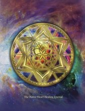 Märkmik Blue Angel The Native Heart Healing Journal, pehme kaas, 220 lehekülge, sinine