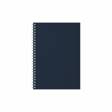 Kalender-märkmik Timer A5, spiraalköide, kartong, tumesinine