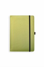 Kalender-märkmik FAT Universal Black Edition A5, kuupäevadeta, salatiroheline