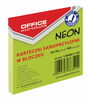 Kleepsulehed Office Products, 76 x 76 mm, neoonroheline, 100 tk