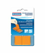 Kleepmärkmepaber Donau, 45 x 25 mm, 50 tk, oranž