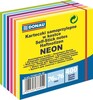 Kleepuvad märkmepaberid Donau Neon 11D7574021, 76 x 76 mm, 400 tk, pink-mix