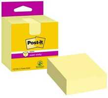 Märkmepaberid 3M Post-it Super Sticky, 76 x 76 mm, kollane, 270 lehte