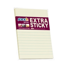 Kleepuvad märkmepaberid Stick´N Extra Sticky 21668, 150 x 101 mm, kollane, 90 lehte