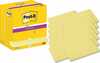 Märkmepaberid Post-it Super Sticky, 76 mm x 127 mm, kollane, 12 tk, 90 lehte