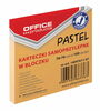 Märkmepaber Office Products, 76 x 76 mm, oranž, 100 tk