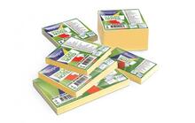 Märkmekuup Forpus 0717-116, 75 x 75 mm, kollane, 400 lehte