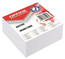 Märkmepaber kuubik Office Products valge liimitud