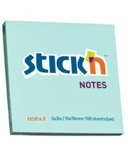 Märkmepaberid Stick´N 21149, 76 x 76 mm, 100 lehte, sinine