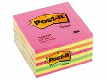 Märkmelehtede kuubik 3M Post-It, 76 x 76 mm, 450 lehte, roheline pastell