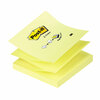 Märkmepaber Post-it Z-Notes, 76 x 76 mm, kollane, 100 lehte