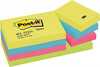 Märkmepaberid Post-it Energetic 653TFEN, 38 x 51 mm, neoonvärvid, 12 pakki, 100 lehte