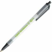 Pastapliiats BIC ECO Clicstic, valge/must, 50 tk