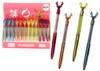 Pastapliiats Lean Toys Deer Ballpoint Pen Blue Black 0.7 mm