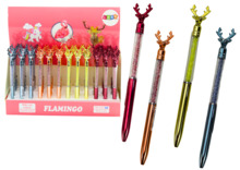 Pastapliiats Lean Toys Deer Ballpoint Pen Blue Black 0.7 mm