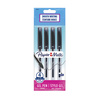 Geelpliiatsid Paper Mate Jiffy, must, 4 tk, 0.5 mm