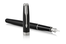 Täitepliiats Parker Sonnet Matte Black CT (M) 1931522