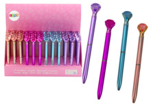 Pastapliiats Lean Toys Diamond Ballpoint Pen Matte Blue 0.7 mm
