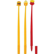 Pastapliiats Centrum Hamburger & Ice Cream & Fries, sinine, 0,7 mm