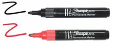 Marker Sharpie M15, must, ümar, 2 mm - S0192584