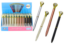 Pastapliiats Lean Toys Diamond Ballpoint Pen Dotted Blue 0.7 mm