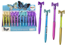 Pastapliiats Lean Toys Diamonds Blue Refill 0.7 mm