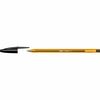 Pastapliiats Bic Cristal Fine 0.3 mm, must, 50 tk 134485
