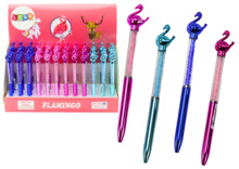 Pastapliiats Flamingo sinise tindiga 0,7 mm Lean Toys