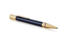 Pastapliiats Parker Duofold Prestige Blue Chevron GT, 1931373, sinine kuldsete detailidega
