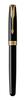 Täitesulepea Parker Sonnet Black Lacquer GT, 1931495, must kuldsete detailidega
