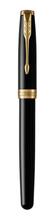 Täitesulepea Parker Sonnet Black Lacquer GT, 1931495, must kuldsete detailidega