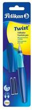 Täitesulepea Pelikan Twist P457M, 11PN814744, tumesinine