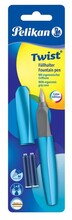 Täitesulepea Pelikan Twist P457M, 400878, frosted sinine