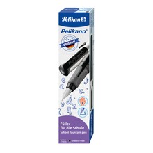 Täitesulepea Pelikan Pelikano Original, vasakukäelistele, must