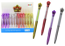 Kuulpliiats Lean Toys Crown Diamonds Blue, 0,7 mm