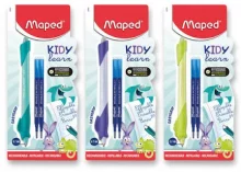 Kustutatav ergonoomiline rollerpliiats Maped Kidy Learn Magic, sinine